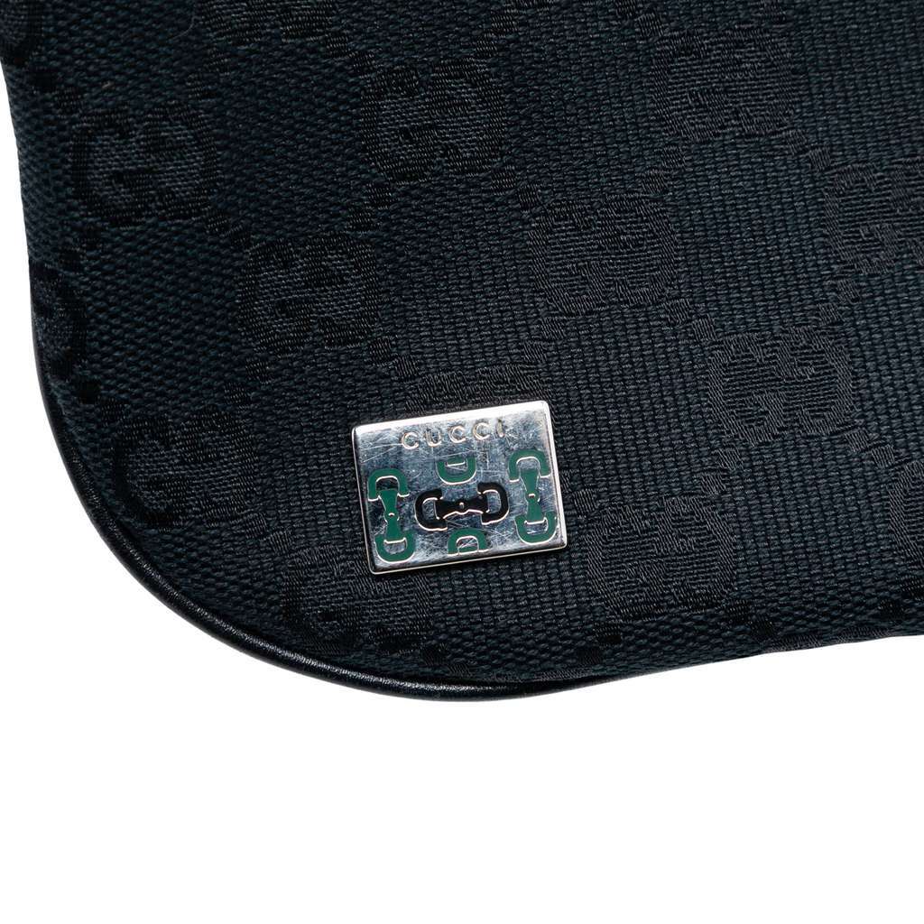 Gucci Small GG Canvas Web Pop Handbag Black Canvas Very good condition - Box View