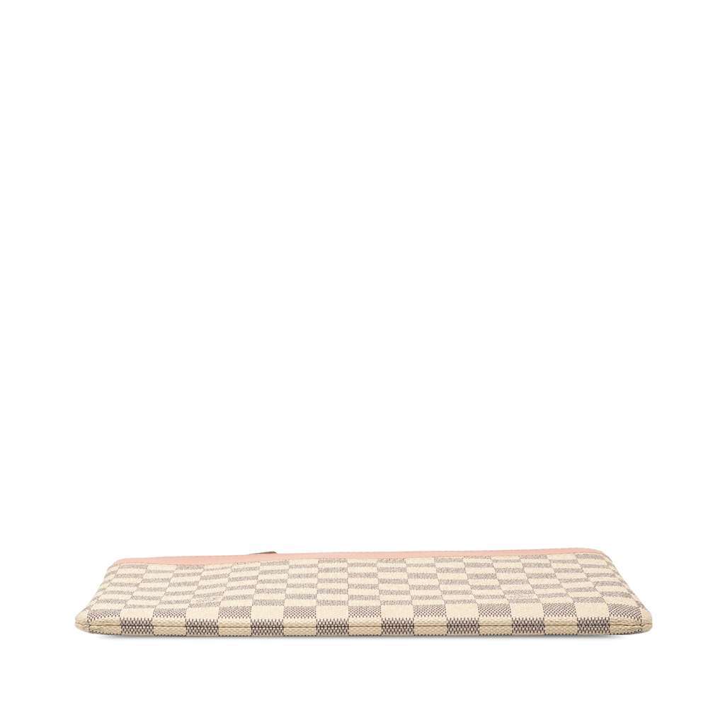 Louis Vuitton Damier Azur Daily Pouch White Very good - Inside View