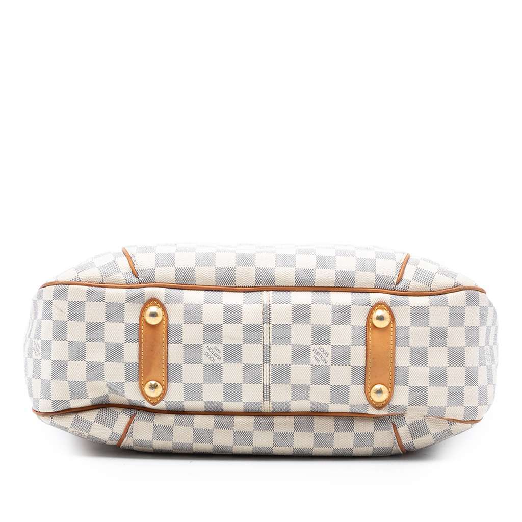 Louis Vuitton Damier Azur Galliera PM White Good - Inside View