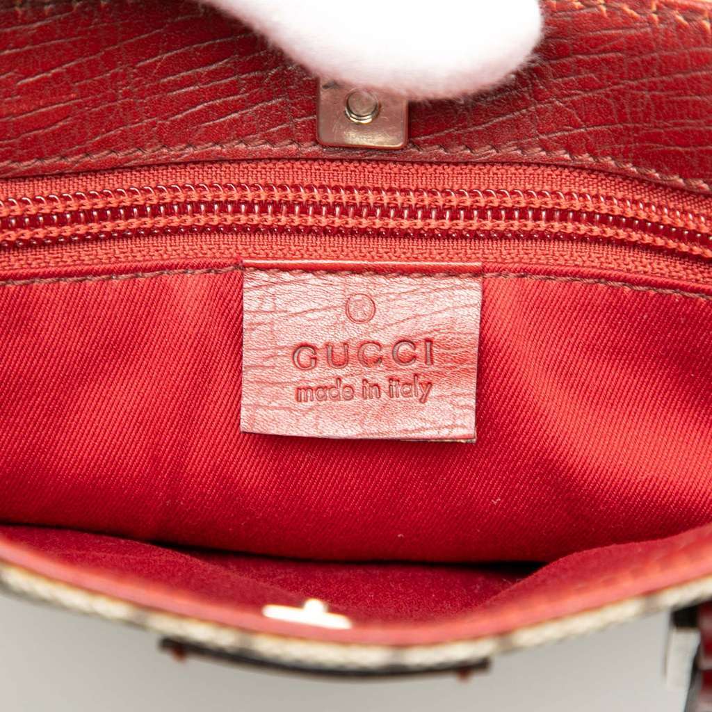Gucci GG Supreme Tote Brown Canvas Very good condition - Box View