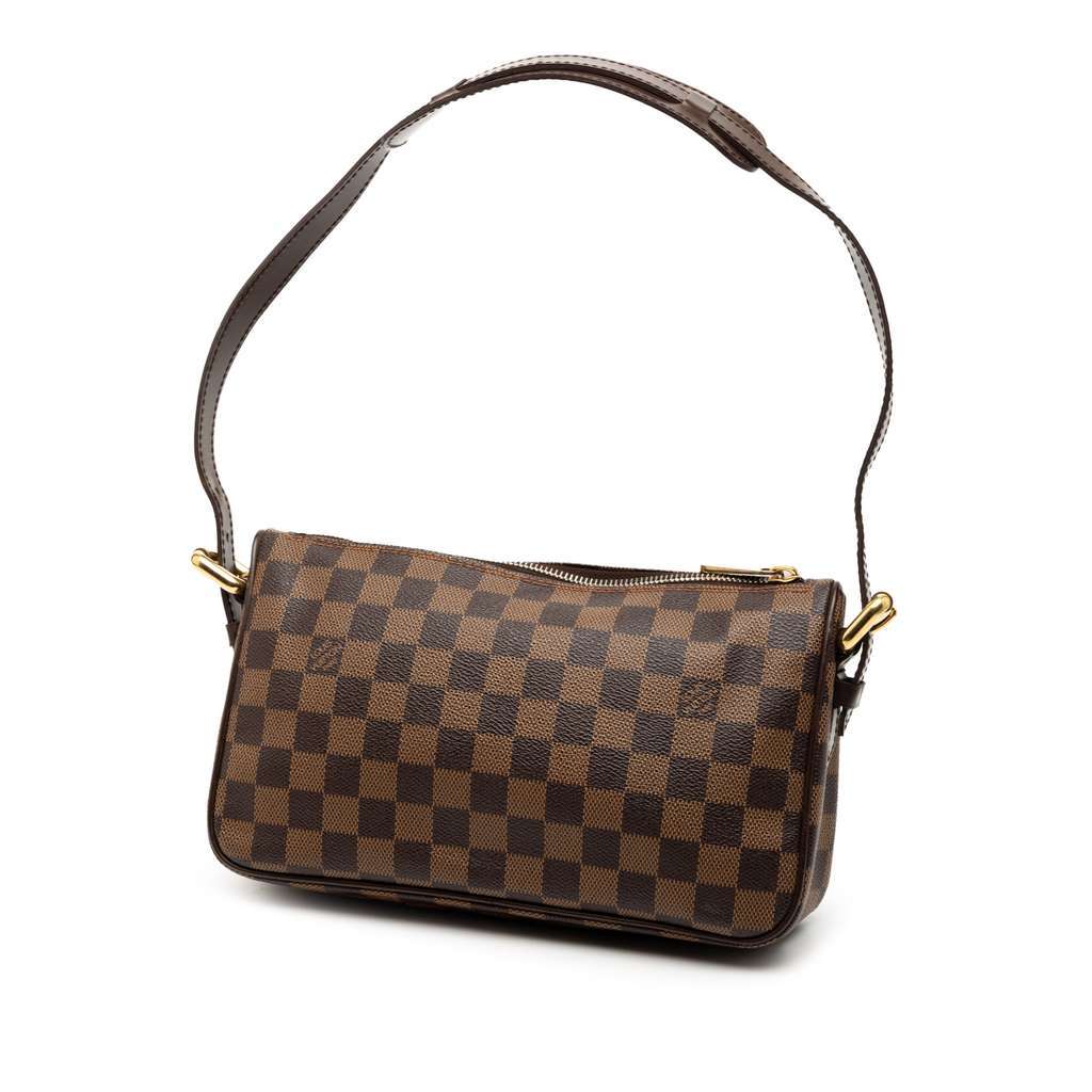 Louis Vuitton Damier Ebene Ravello GM Brown Very good - Back View
