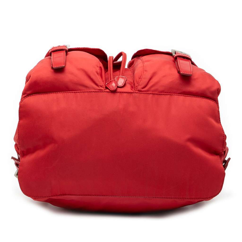Prada Tessuto Backpack Red Good - Inside View