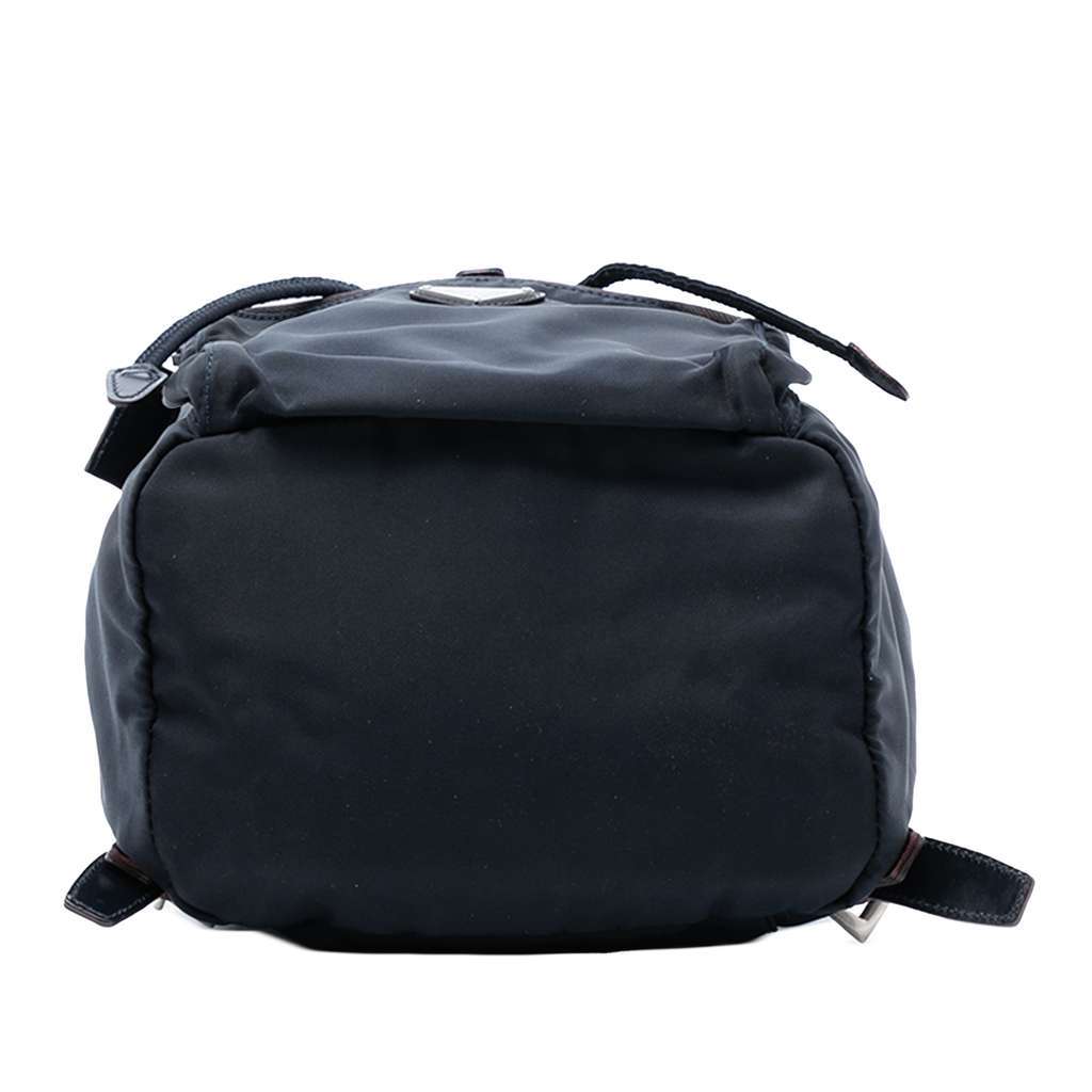 Prada Tessuto Backpack Blue Good - Inside View
