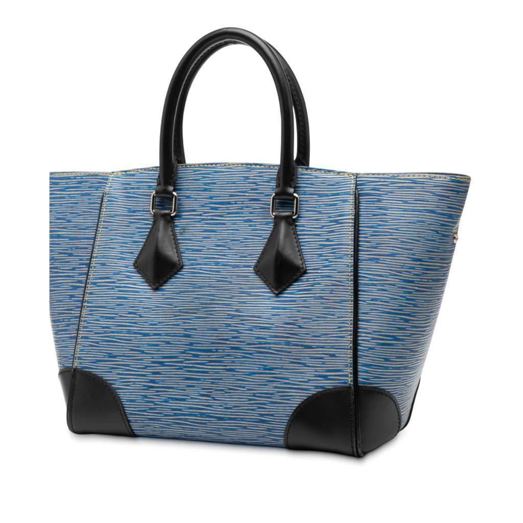 Louis Vuitton Epi Phenix PM Blue Leather Very good - Back View