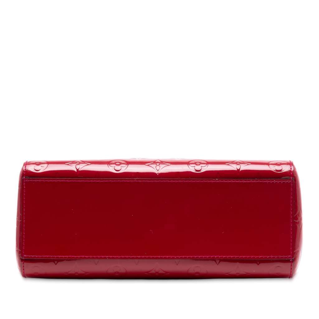 Louis Vuitton Monogram Vernis Catalina NS Red Leather Good - Inside View