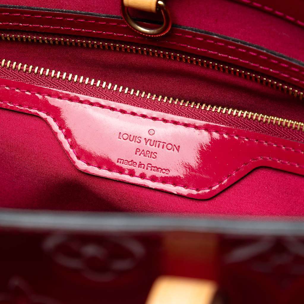 Louis Vuitton Monogram Vernis Catalina NS Red Leather Good - Box View