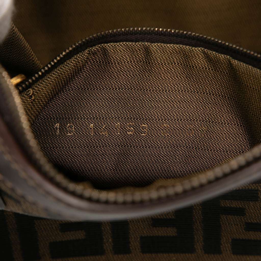 Fendi Zucca Canvas Satchel Brown Canvas Very good condition - Box View