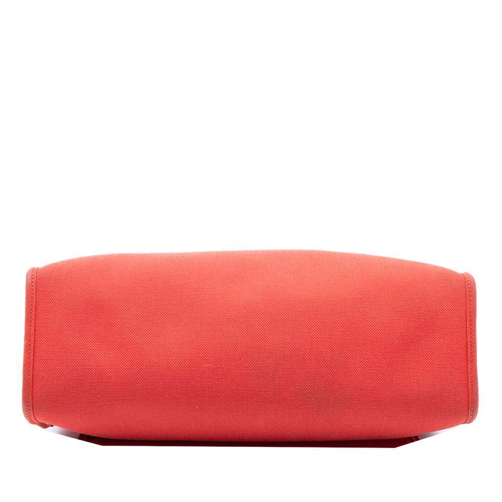 Hermès Toile Herbag Zip 31 Orange Canvas Good condition - Inside View
