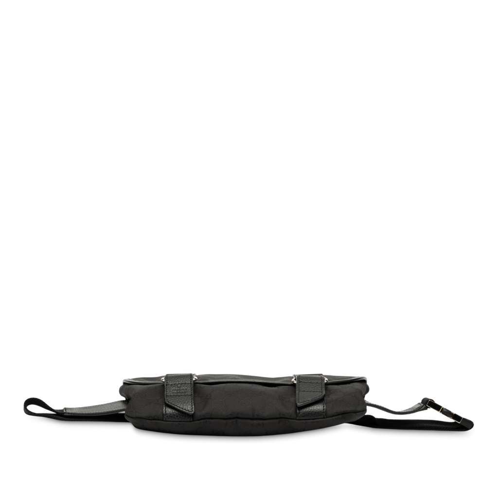 Gucci GG Canvas Belt Bag Black Canvas Very good condition - Inside View