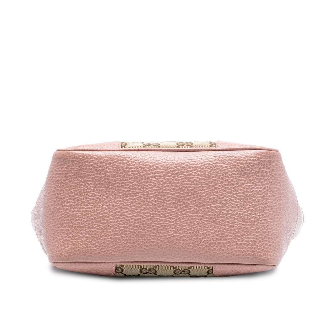 Gucci Small GG Canvas Bree Satchel Brown Canvas Very good condition - Inside View