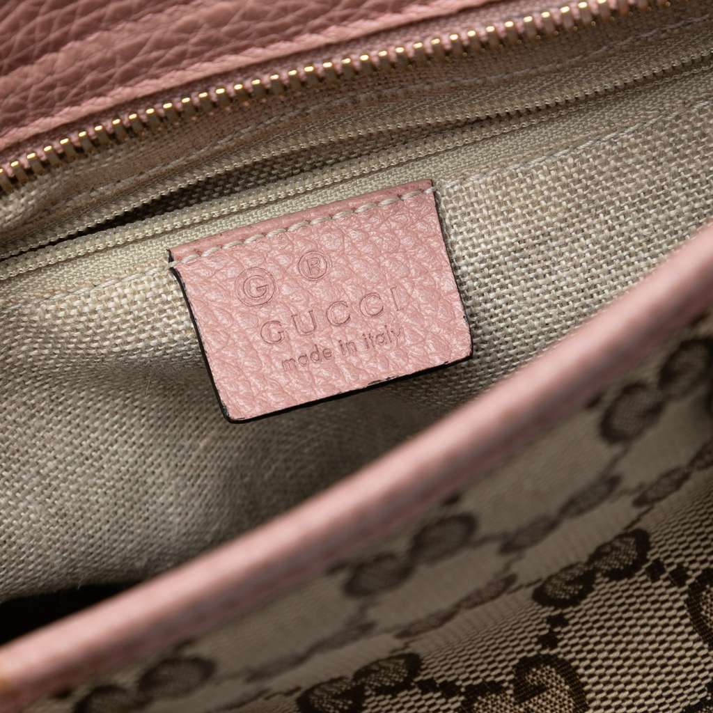 Gucci Small GG Canvas Bree Satchel Brown Canvas Very good condition - Box View