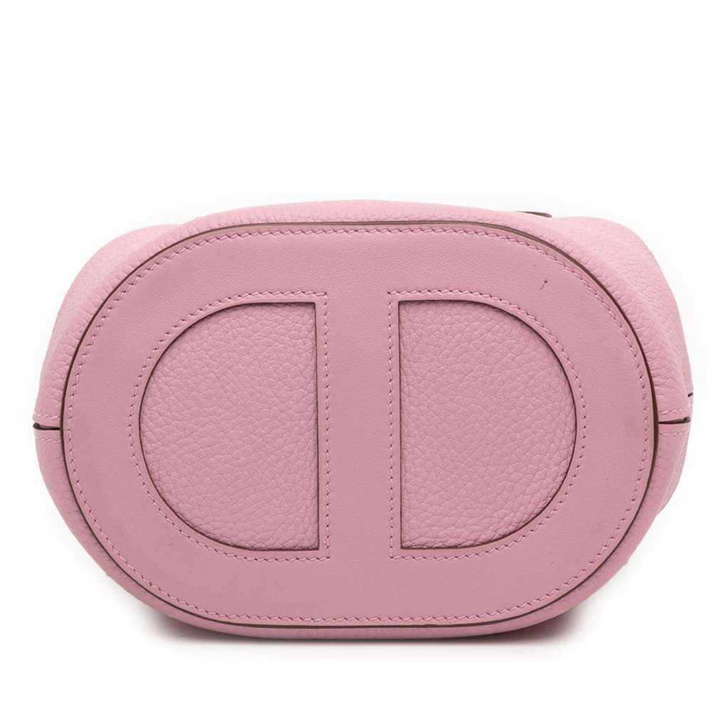 Hermès Clemence and Swift In The Loop 18 Pink Leather Very good - Inside View