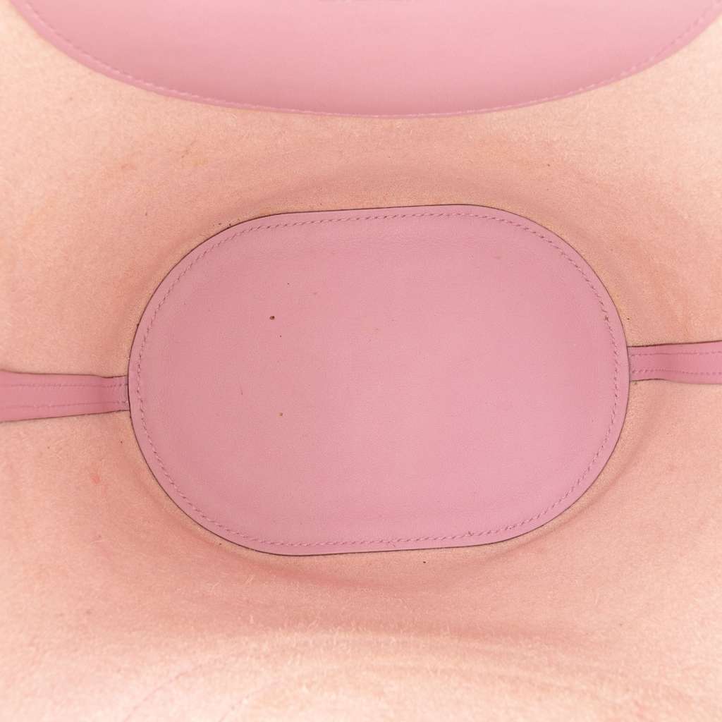 Hermès Clemence and Swift In The Loop 18 Pink Leather Very good - Model View