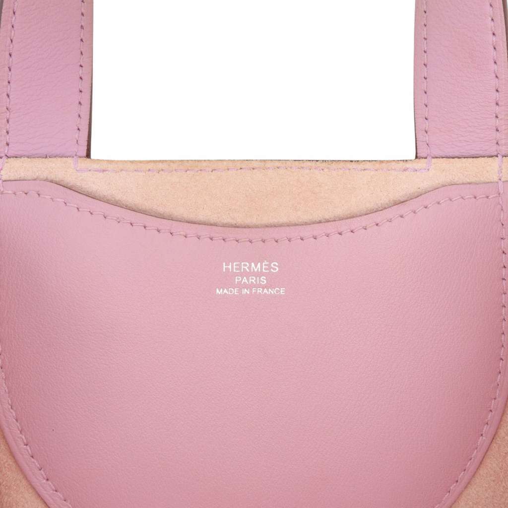 Hermès Clemence and Swift In The Loop 18 Pink Leather Very good - Box View