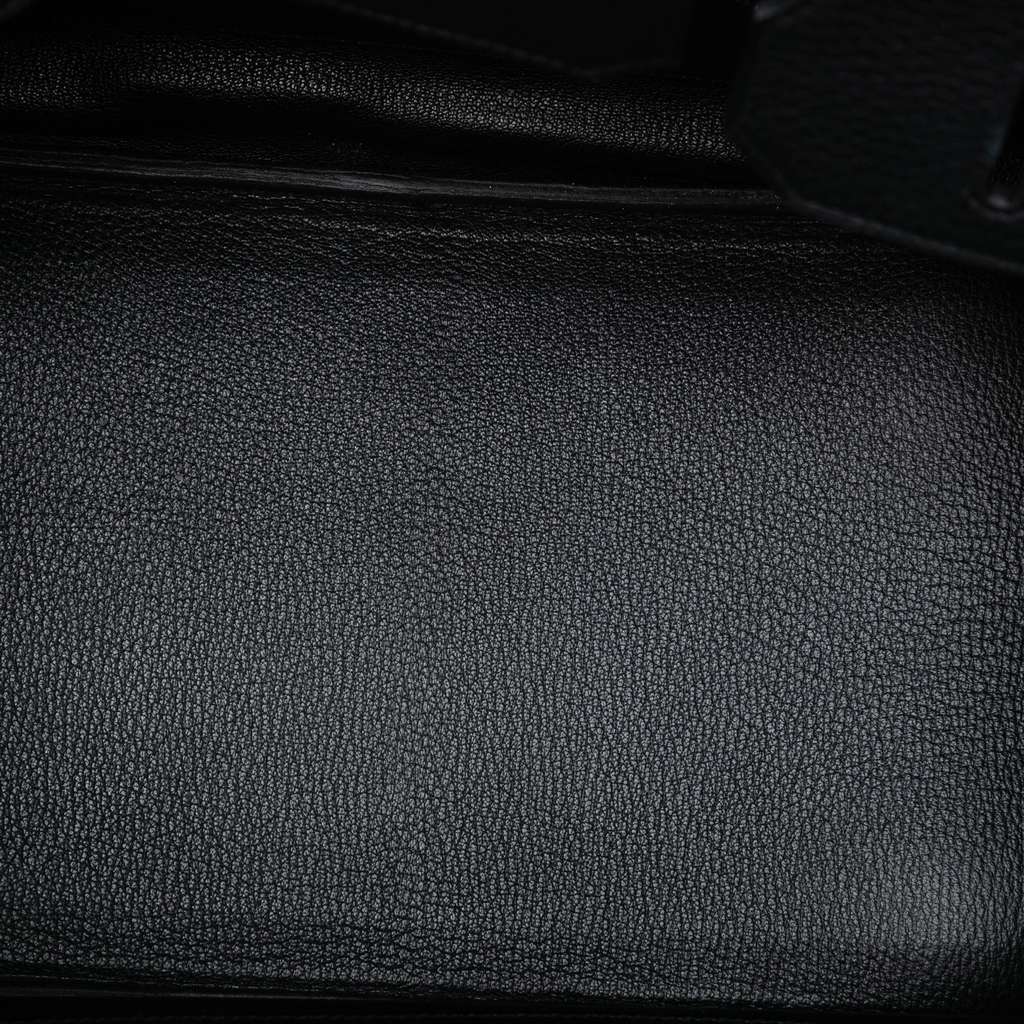 Hermès Togo Birkin Retourne 30 Blue Leather Good condition - Model View