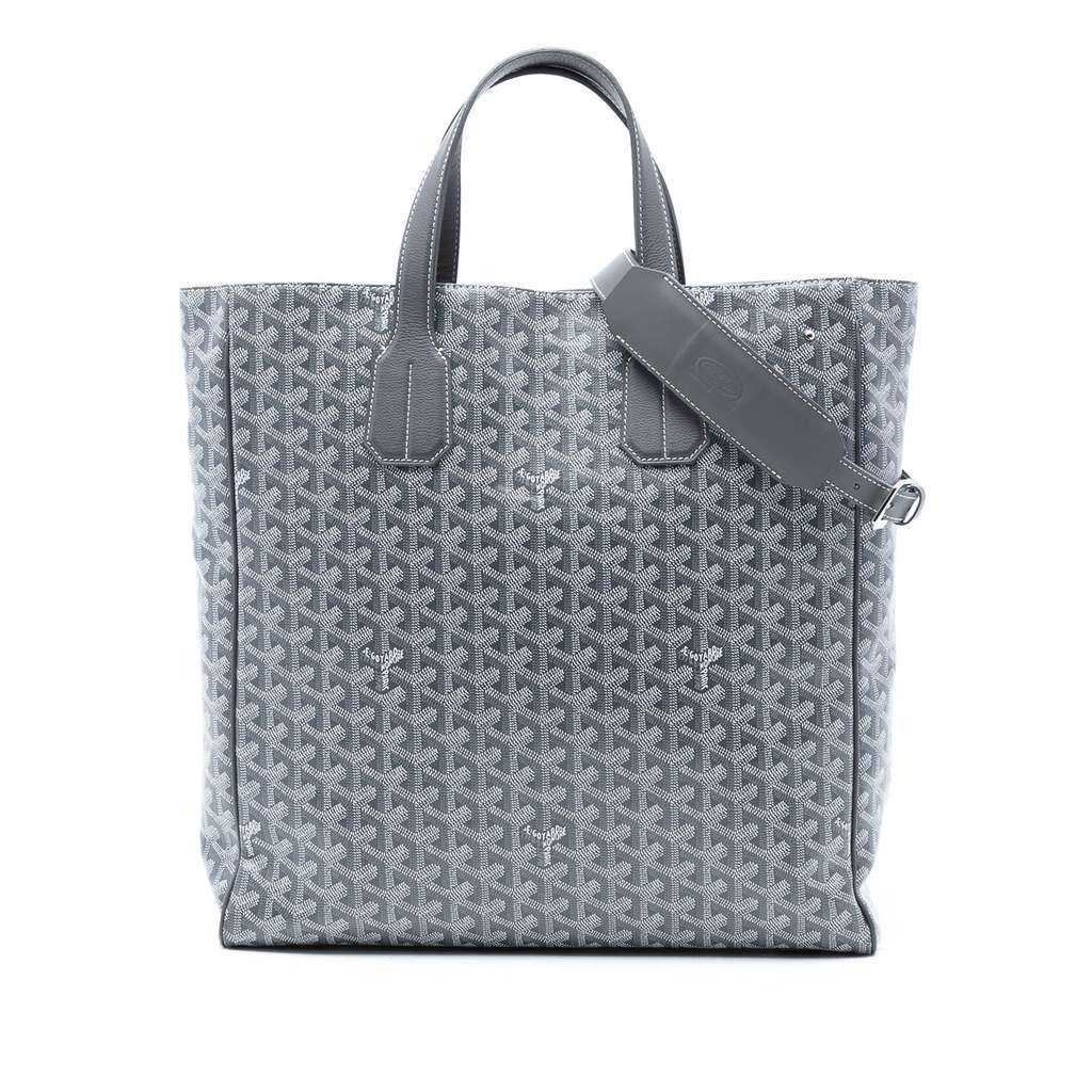 Goyard Goyardine Voltaire Grey Canvas Very good - Front View