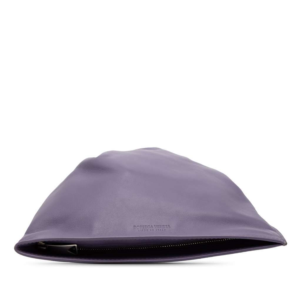 Bottega Veneta Mini Calfskin BV Twist Bag Purple Leather Very good - Inside View