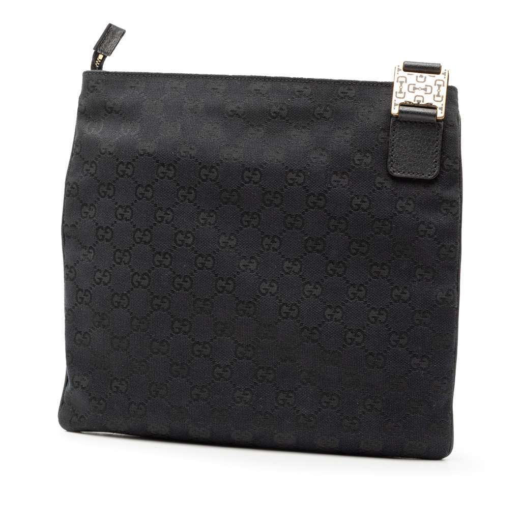 Gucci GG Canvas Pop Crossbody Black Canvas Very good condition - Back View