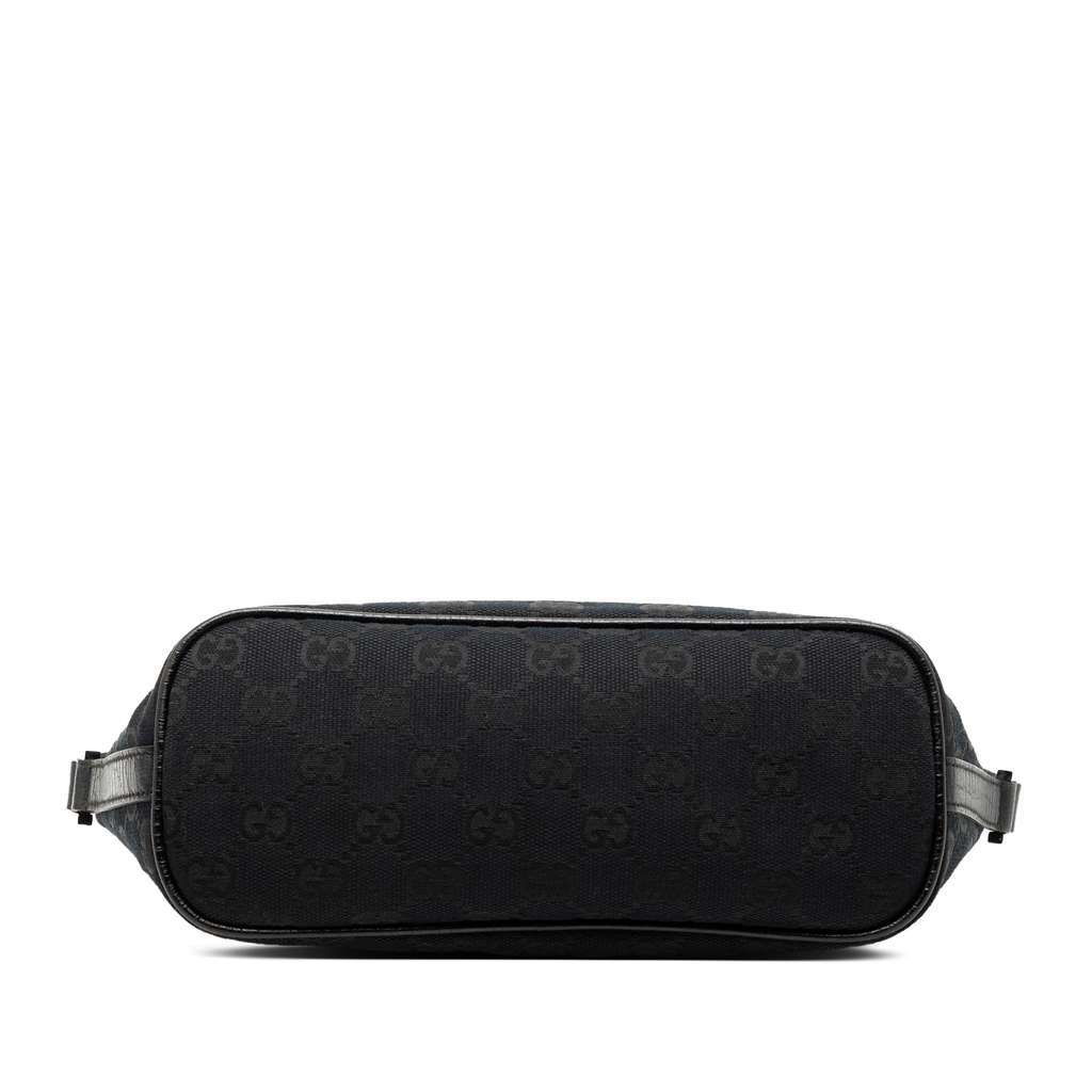 Gucci GG Canvas Web Boat Black Canvas Very good - Inside View