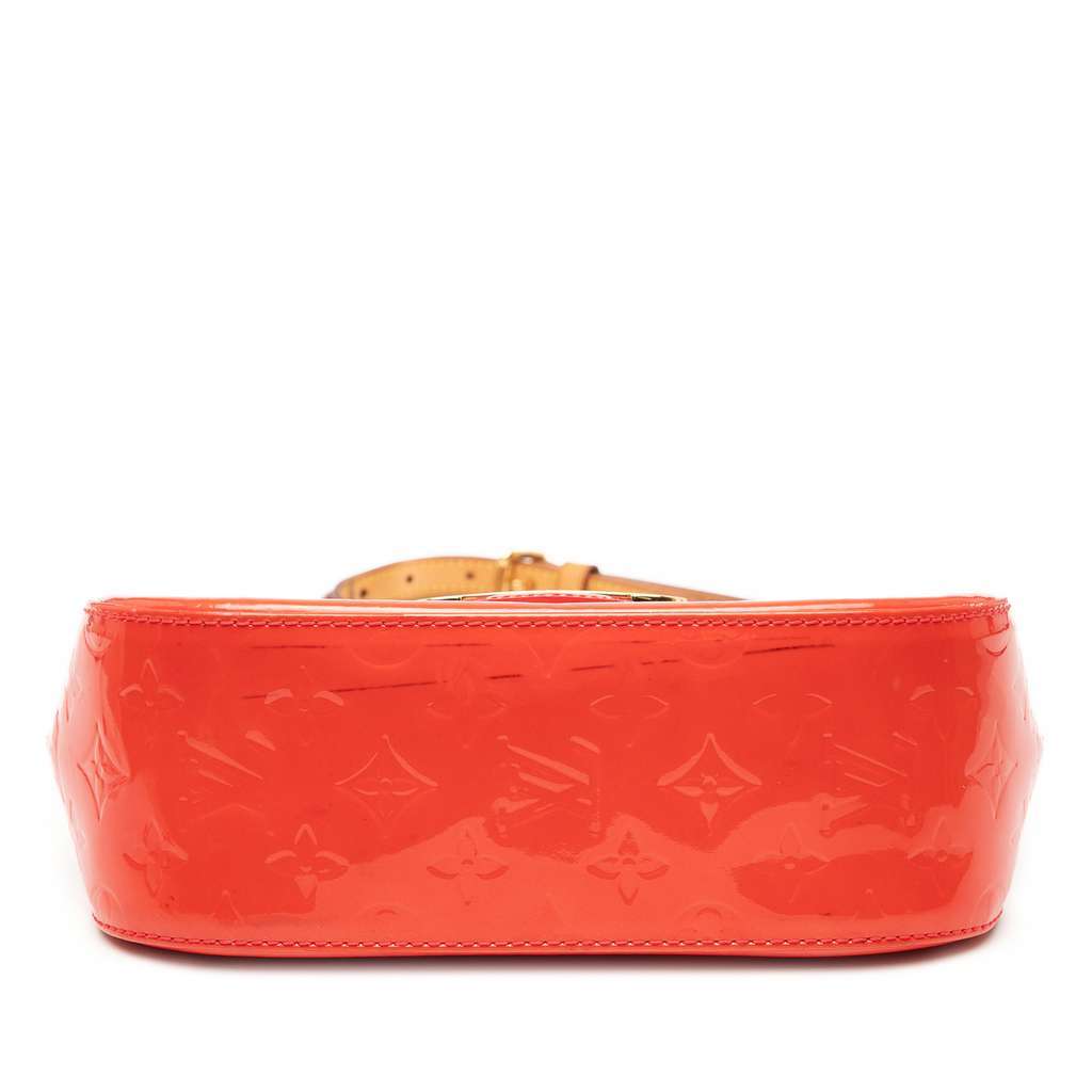Louis Vuitton Monogram Vernis Bellflower GM Orange Leather Very good condition - Inside View