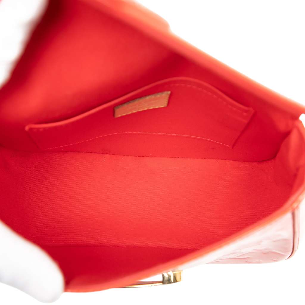 Louis Vuitton Monogram Vernis Bellflower GM Orange Leather Very good condition - Model View