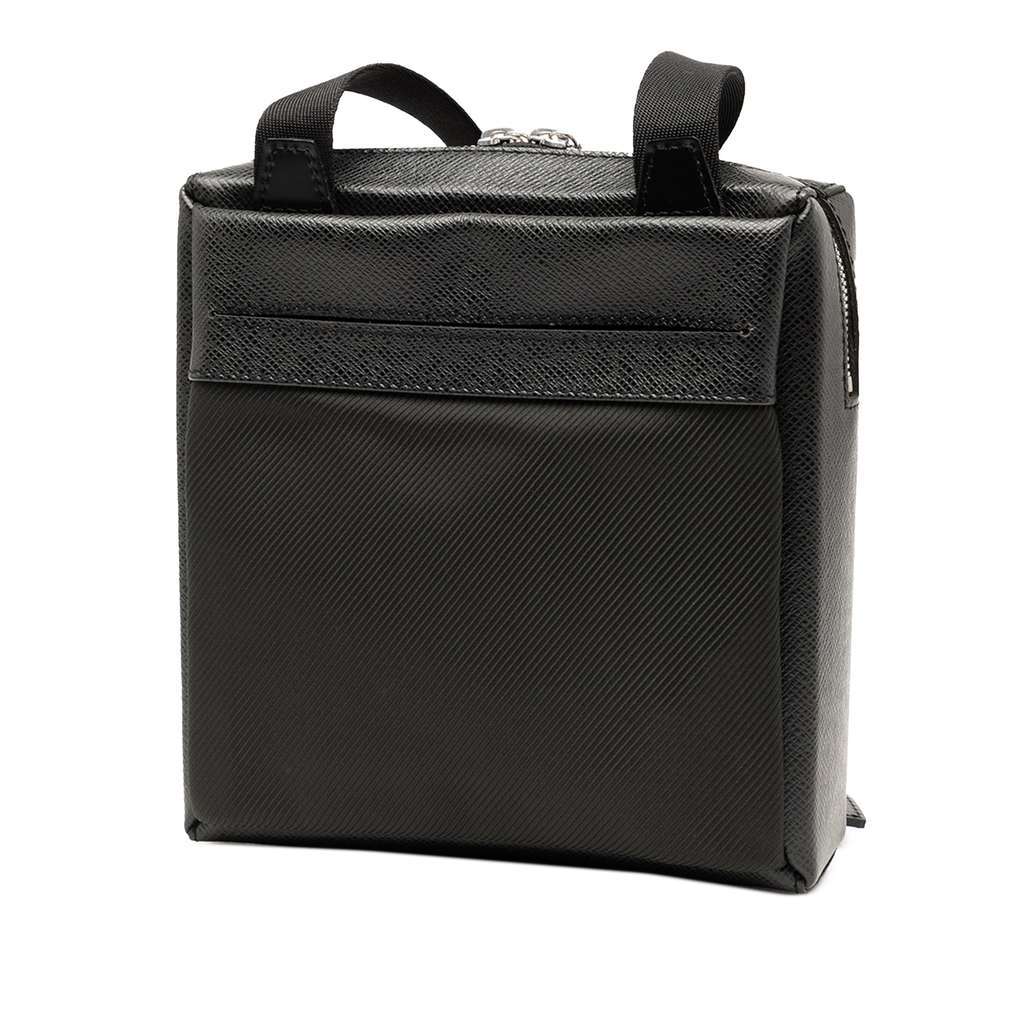 Louis Vuitton Taiga Sayan Black Canvas Good - Back View