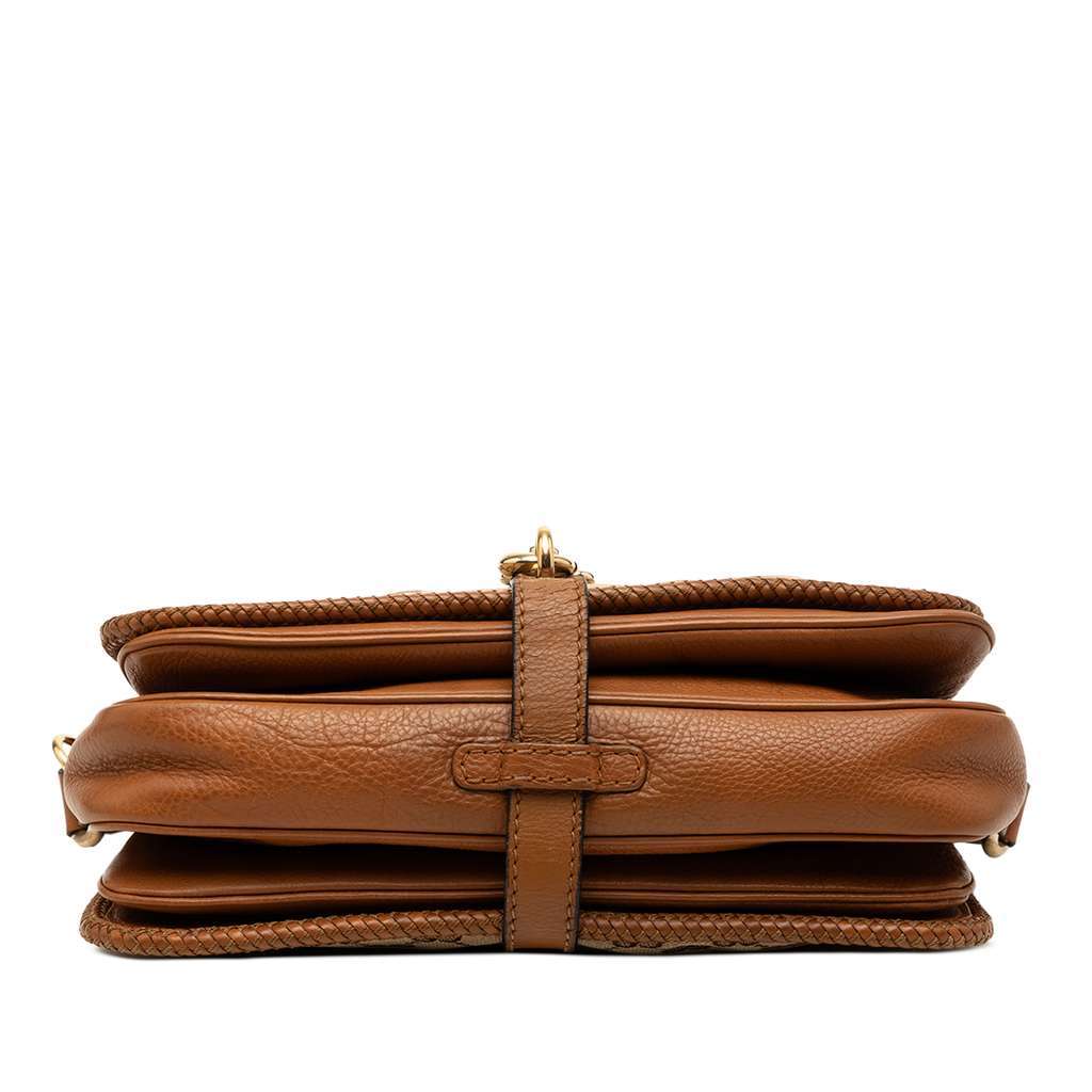 Gucci GG Canvas Marrakech Crossbody Brown Canvas Very good condition - Inside View