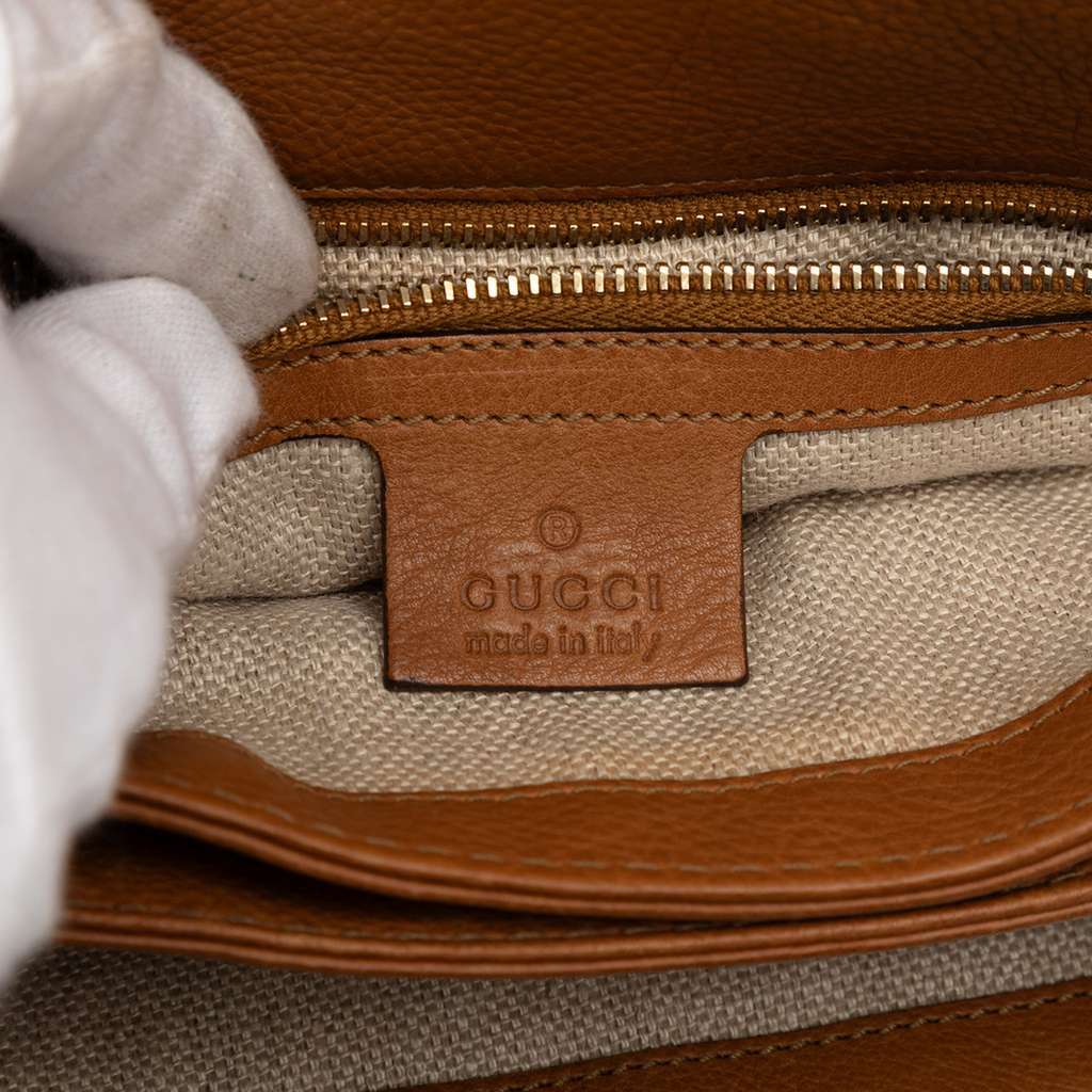 Gucci GG Canvas Marrakech Crossbody Brown Canvas Very good condition - Box View