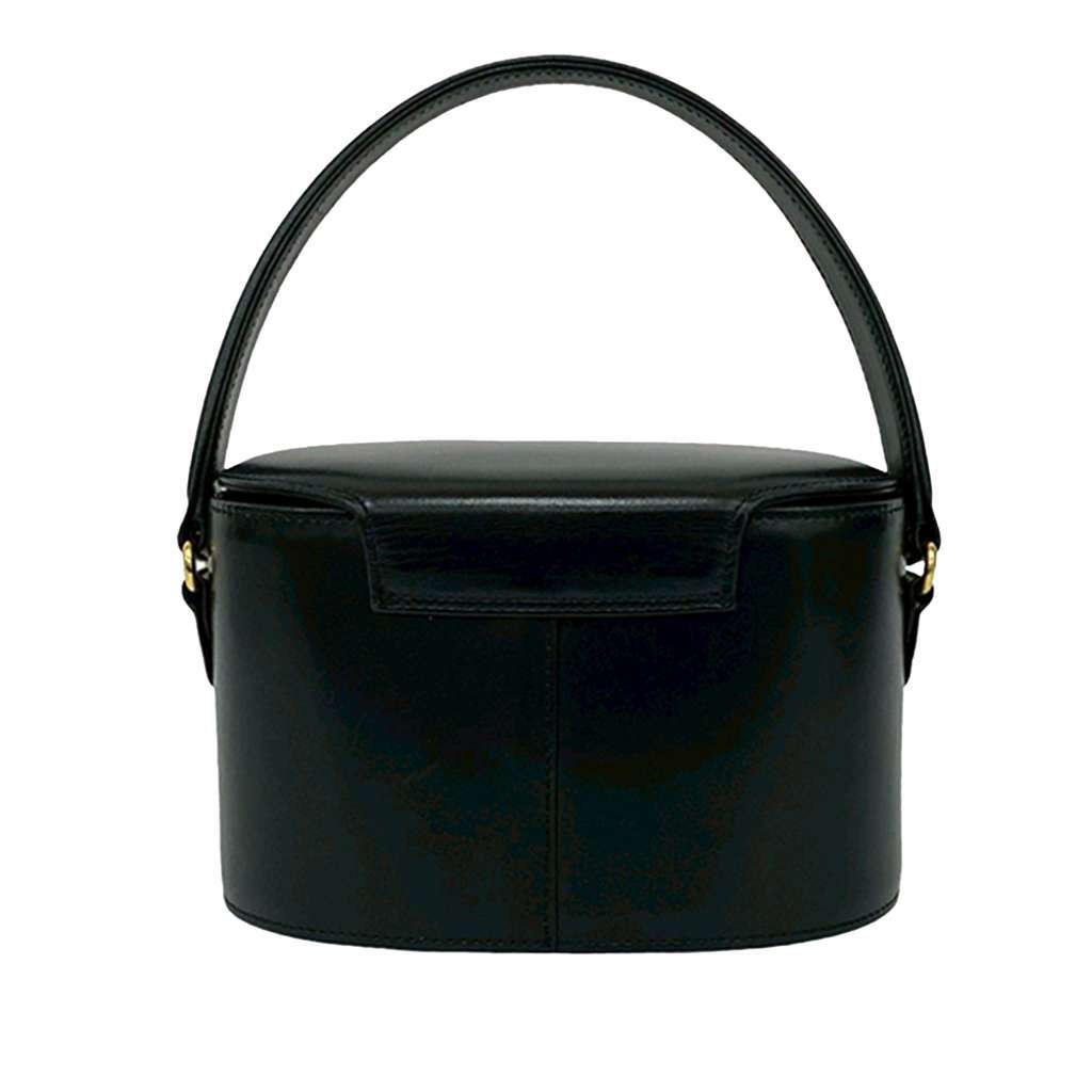Givenchy Leather 4G Logo Metal Vanity Bag Black Leather Good - Model View
