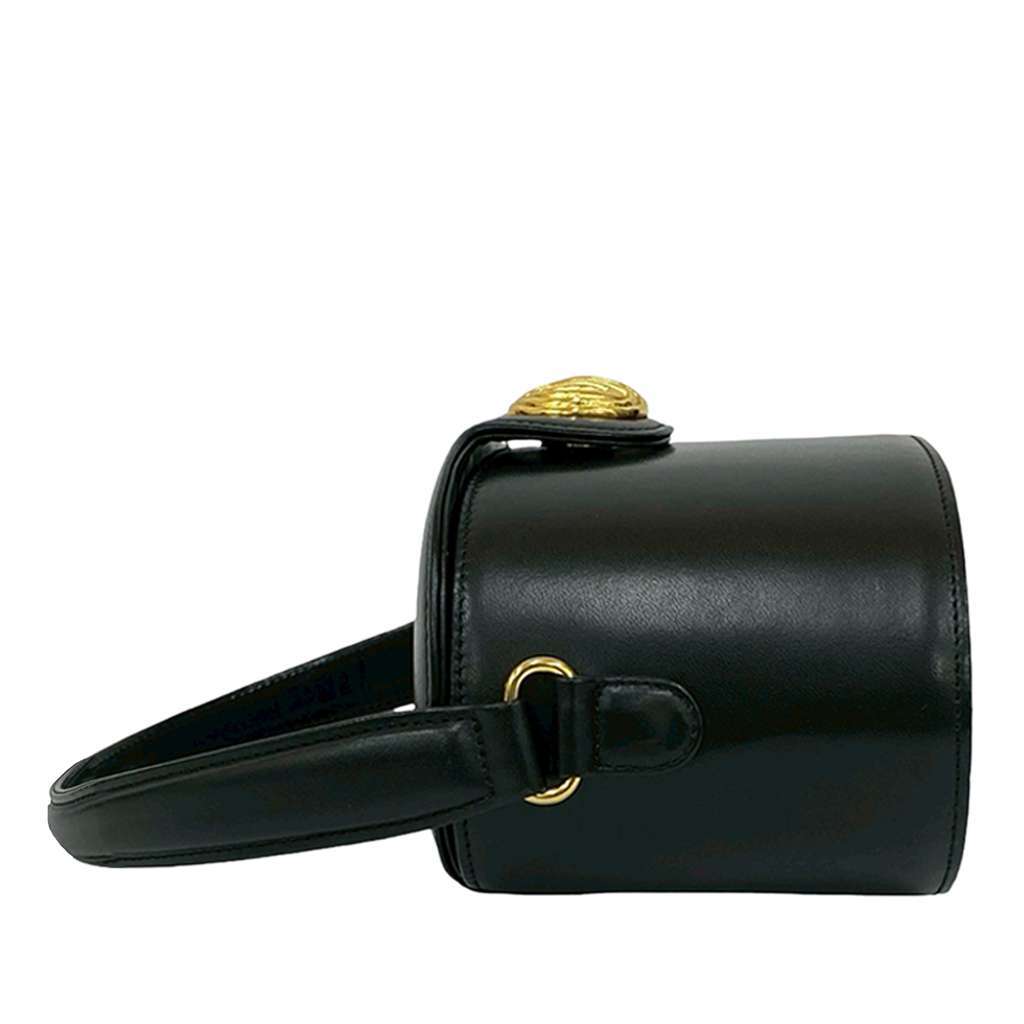 Givenchy Leather 4G Logo Metal Vanity Bag Black Leather Good - Box View