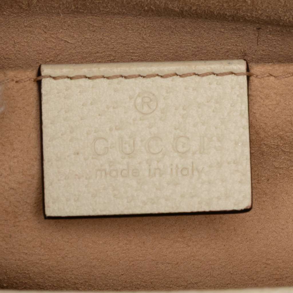 Gucci Small GG Supreme Web Ophidia Chain Crossbody Brown Canvas Good - Box View