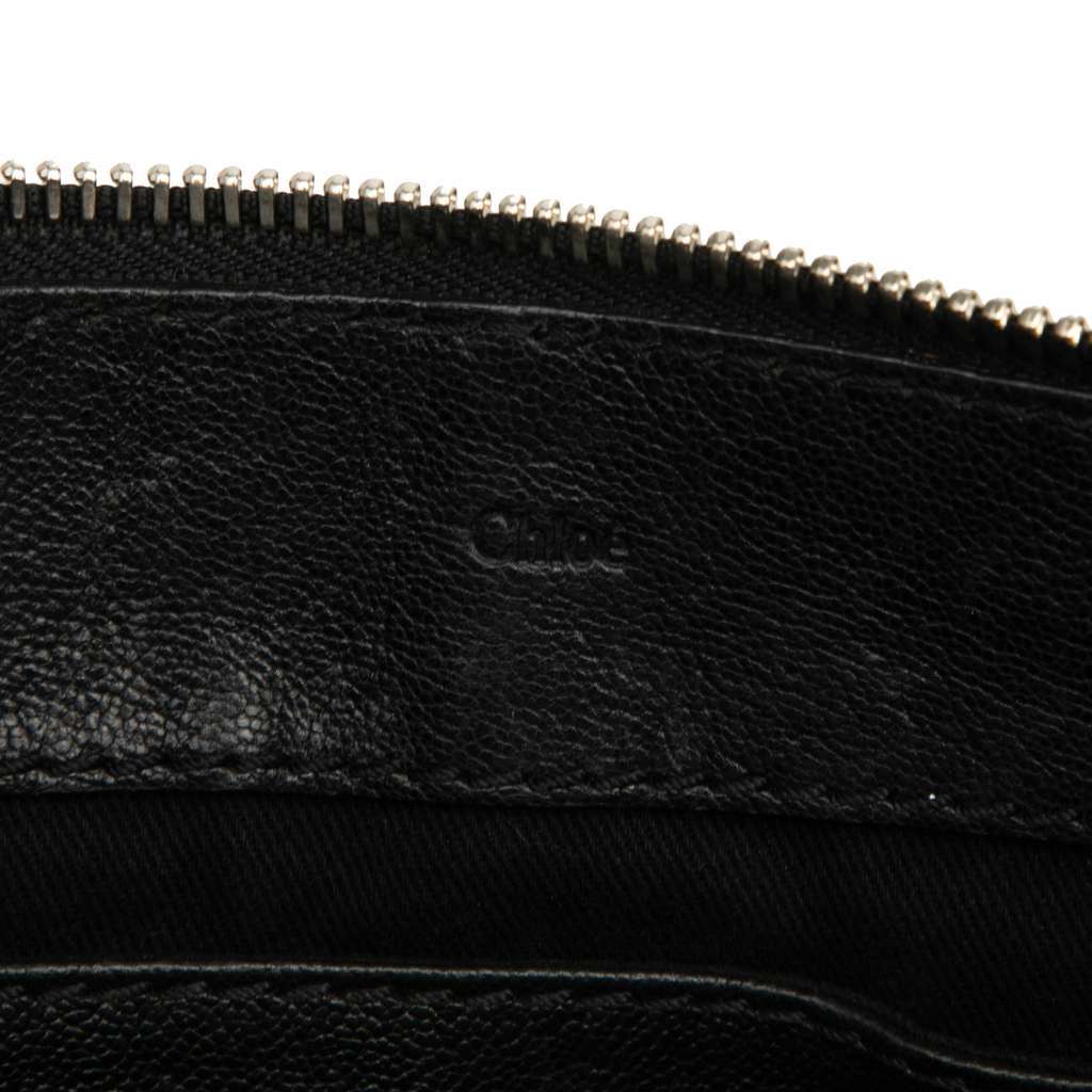 Chloé Leather Kerala Shoulder Bag Black Leather Good condition - Box View