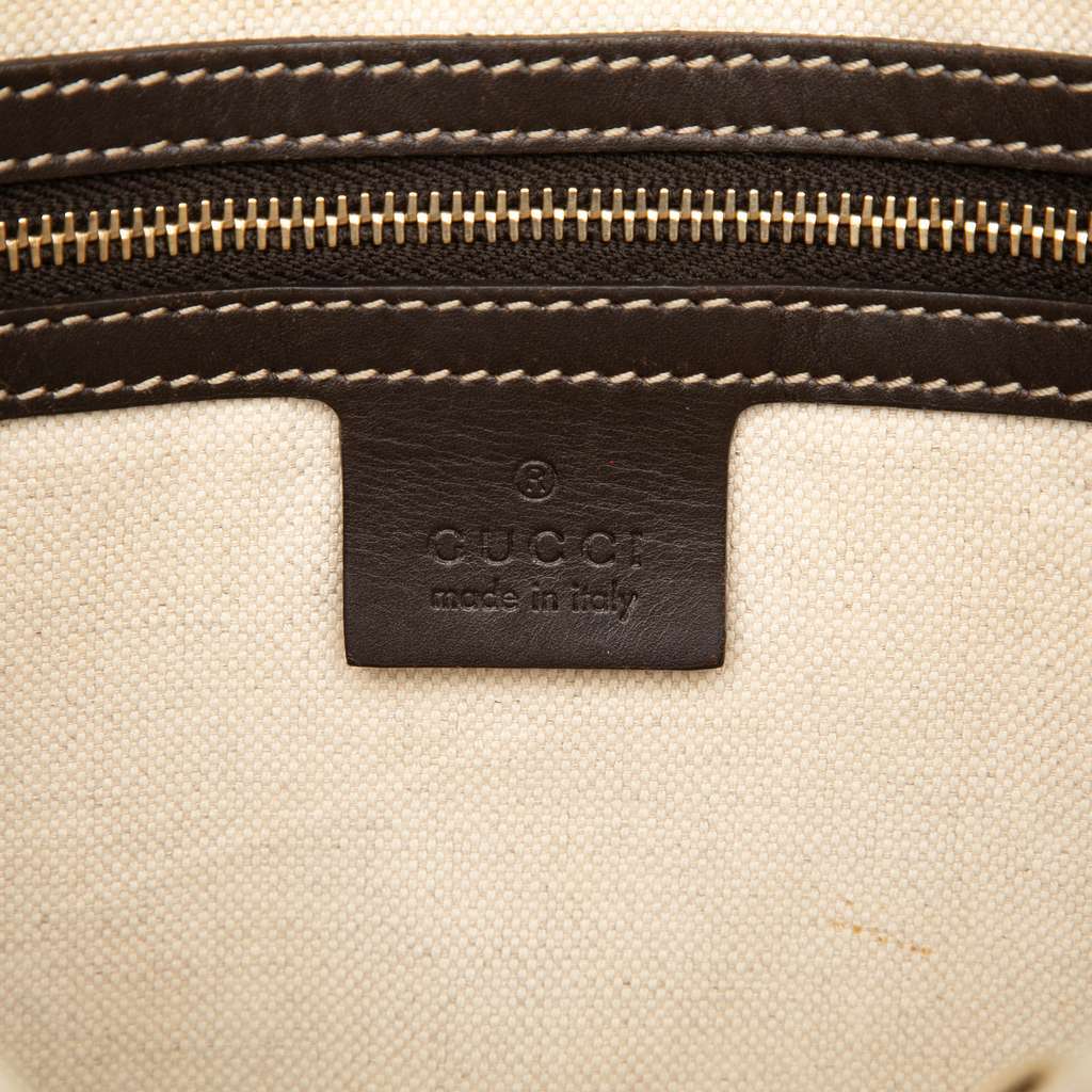 Gucci GG Canvas Lovely Crossbody Brown Canvas Good - Box View