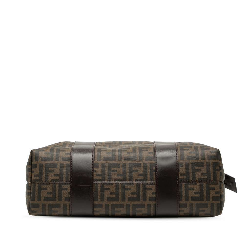 Fendi Zucca Spalmati Tote Brown Canvas Very good - Inside View
