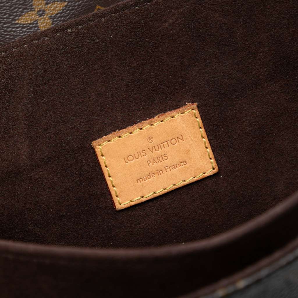 Louis Vuitton Monogram Pochette Metis Brown Very good - Box View
