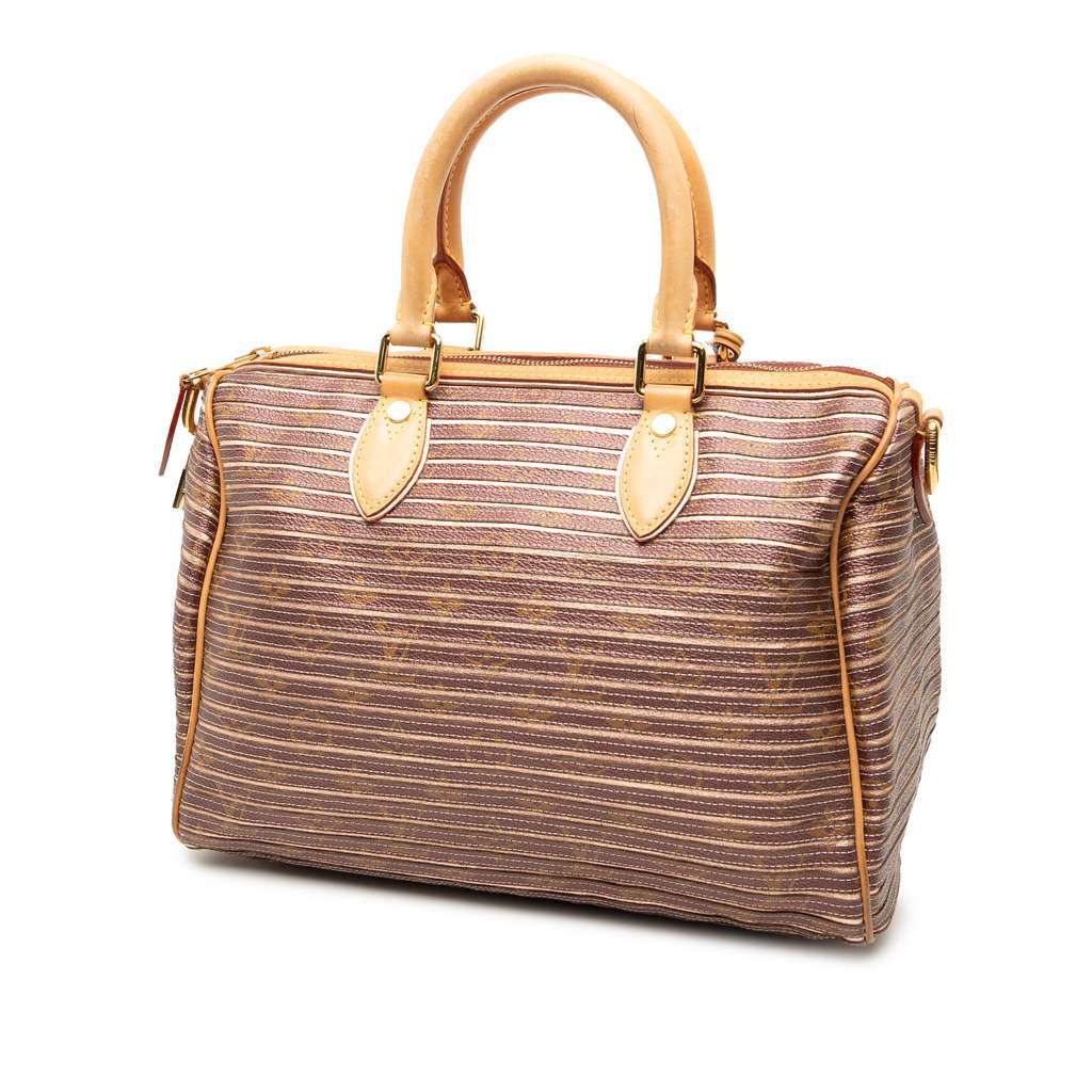 Louis Vuitton Monogram Eden Speedy Bandouliere 30 Brown Very good - Back View