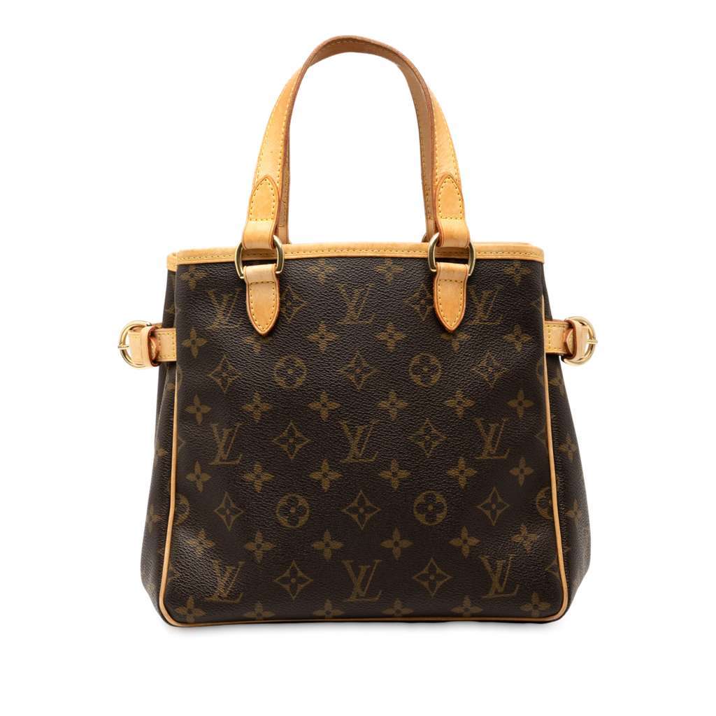 Louis Vuitton Monogram Batignolles Vertical PM Brown Very good - Front View