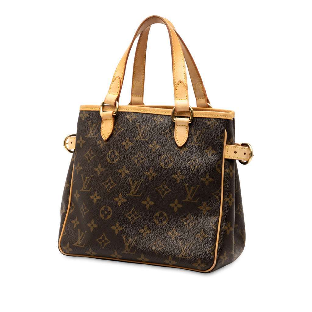 Louis Vuitton Monogram Batignolles Vertical PM Brown Very good - Back View