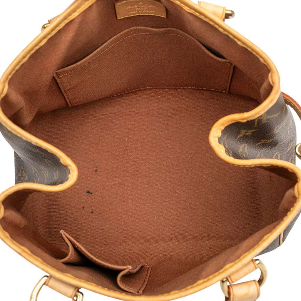 Louis Vuitton Monogram Batignolles Vertical PM Brown Very good - Model View