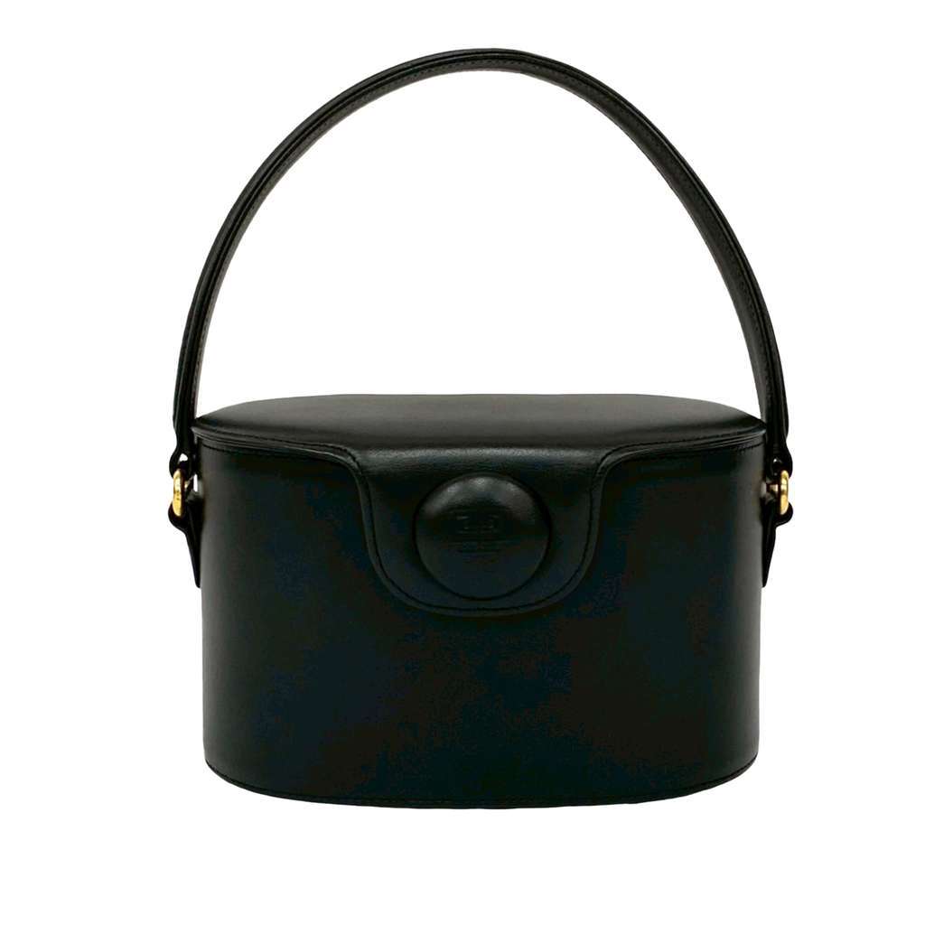 Givenchy Leather 4G Logo Vanity Bag Black Leather Very good condition - Front View