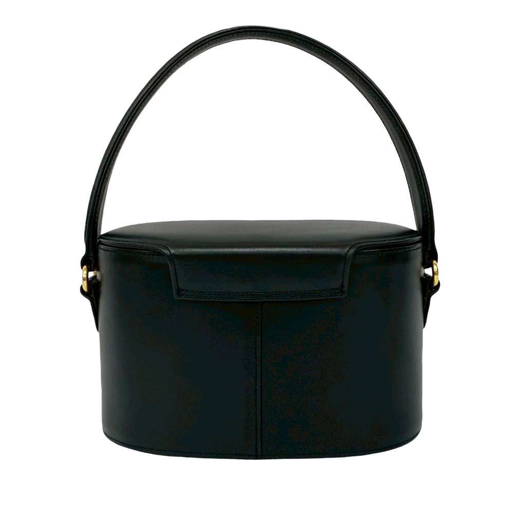 Givenchy Leather 4G Logo Vanity Bag Black Leather Very good condition - Back View