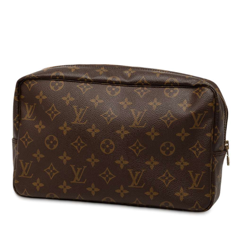 Louis Vuitton Monogram Trousse Toilette 28 Brown Very good - Back View