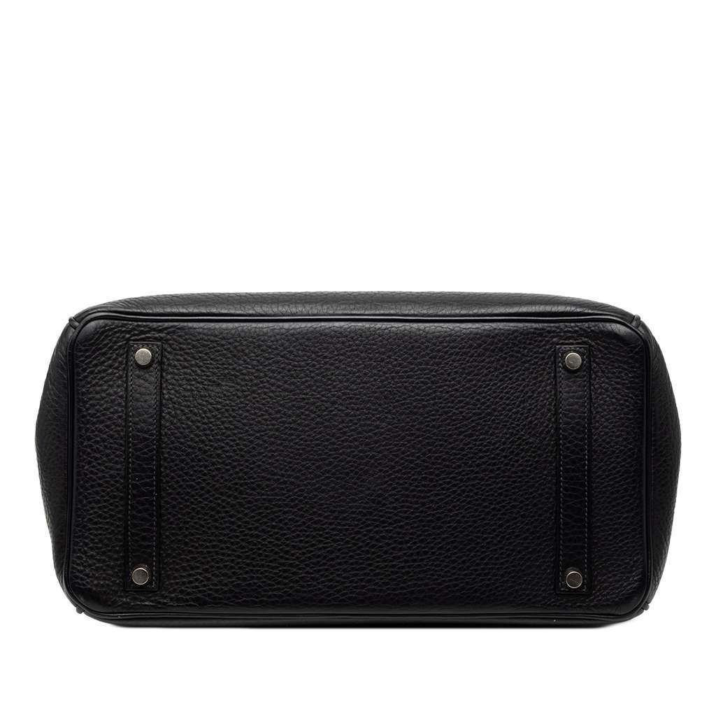 Hermès Togo Verso Birkin Retourne 35 Black Leather Good condition - Inside View