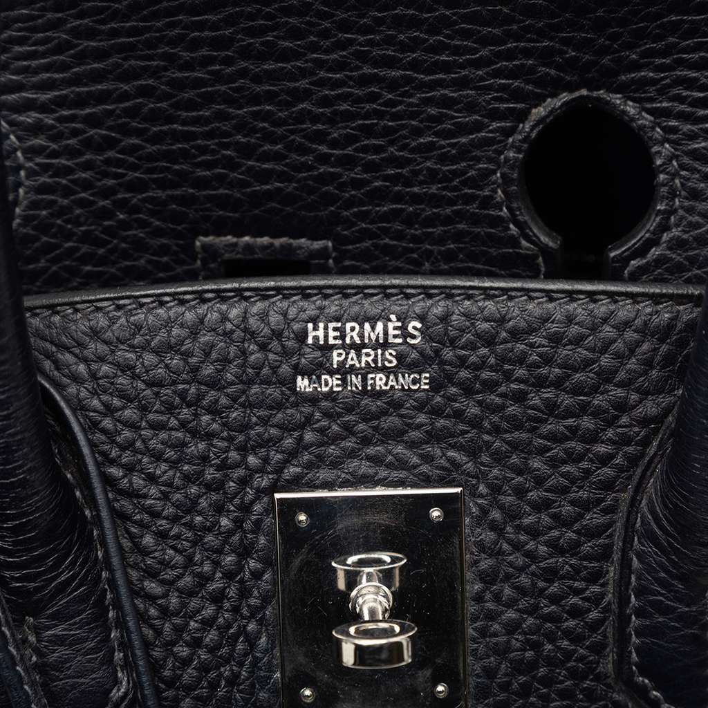 Hermès Togo Verso Birkin Retourne 35 Black Leather Good condition - Box View