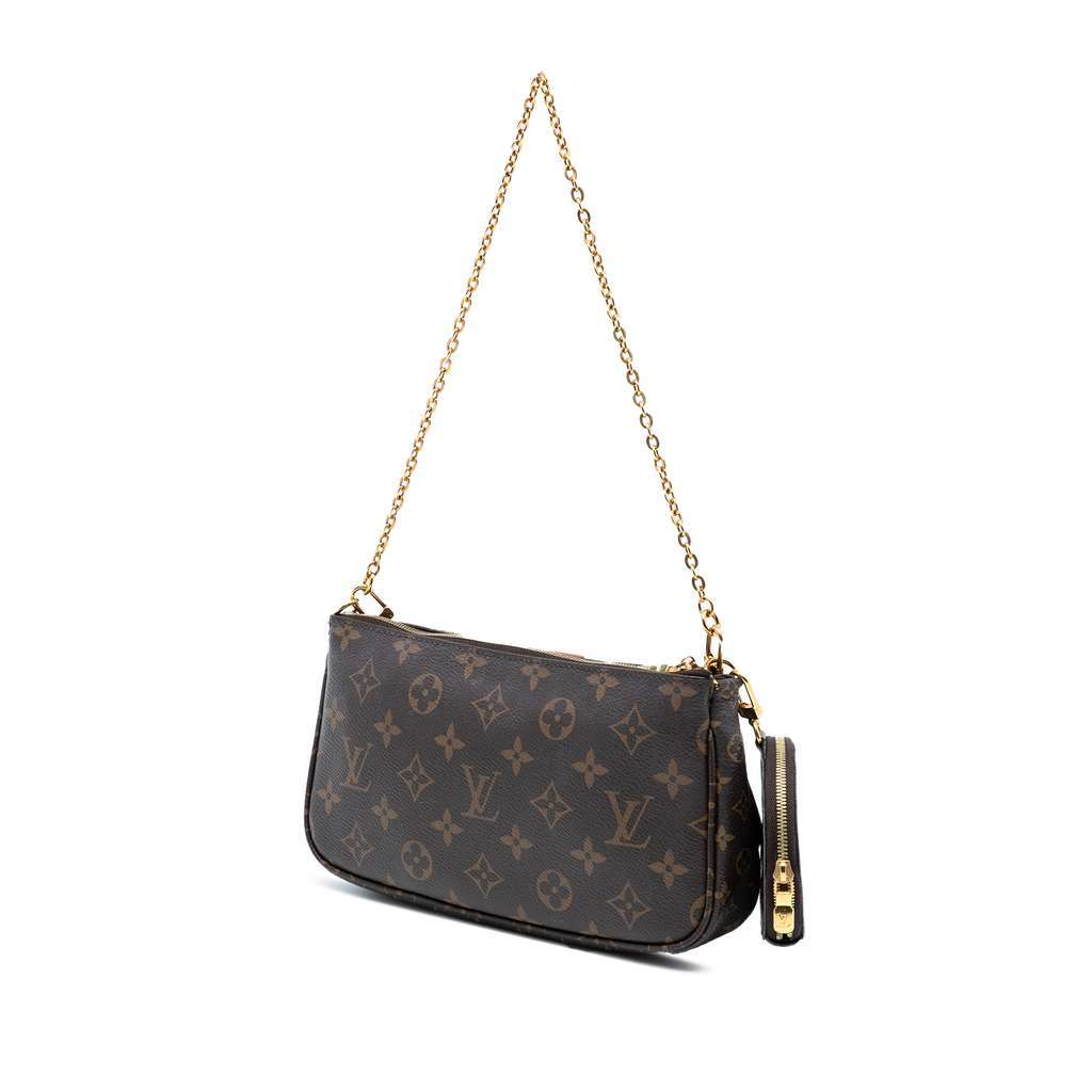 Louis Vuitton Monogram Multi Pochette Accessoires Brown Very good - Back View