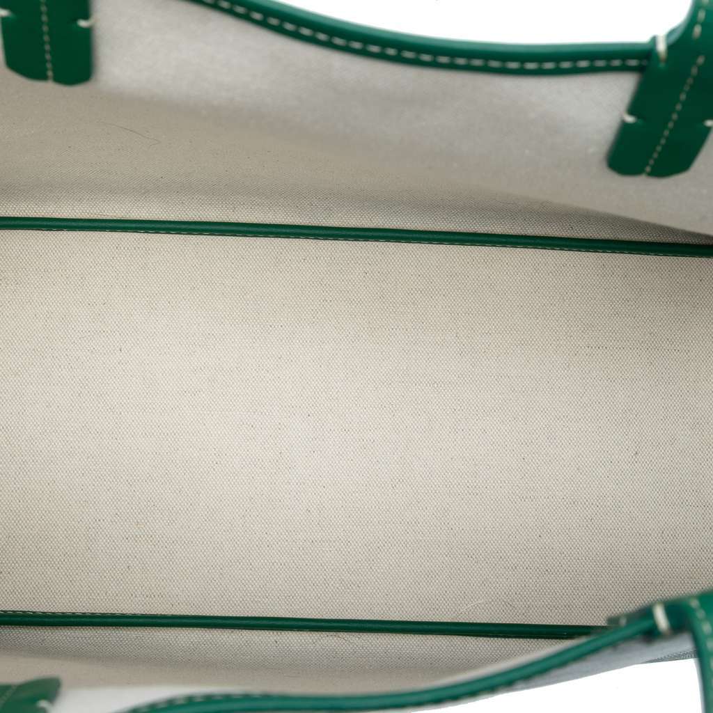 Goyard Goyardine Chien Gris Pet Carrier Green Canvas Very good condition - Model View
