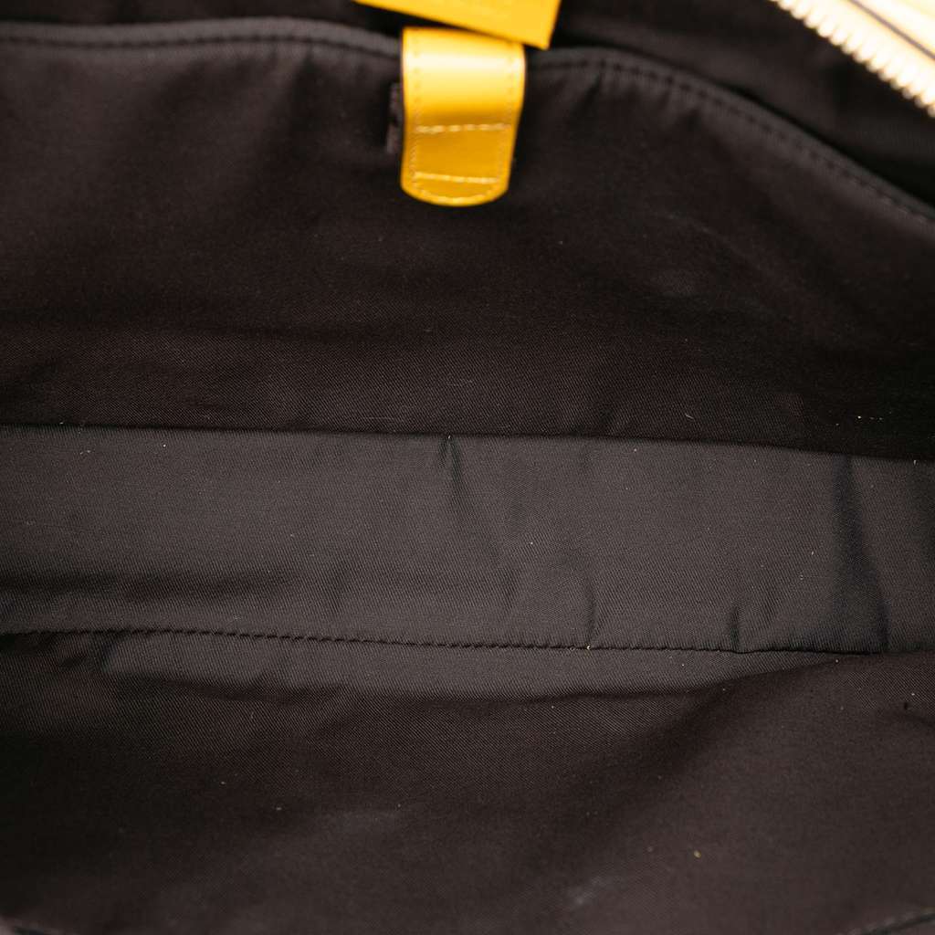 Gucci Medium Leather Diamante Bright Business Bag Yellow Leather Very good - Model View