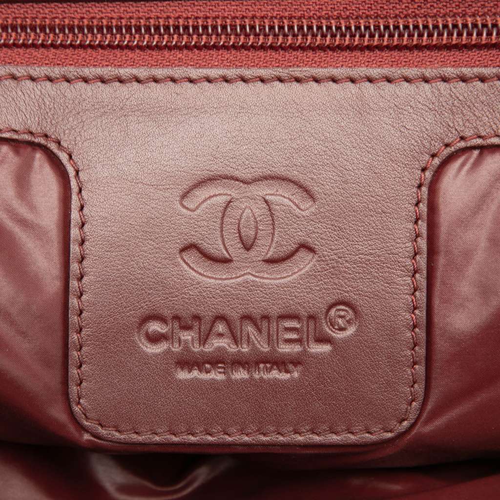 Chanel Quilted Nylon Coco Cocoon Bowling Bag Black Very good - Box View