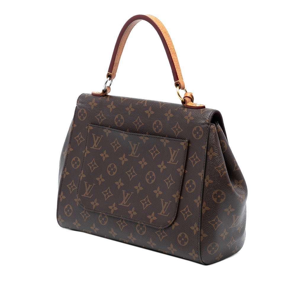 Louis Vuitton Monogram Cluny MM Brown Good - Back View
