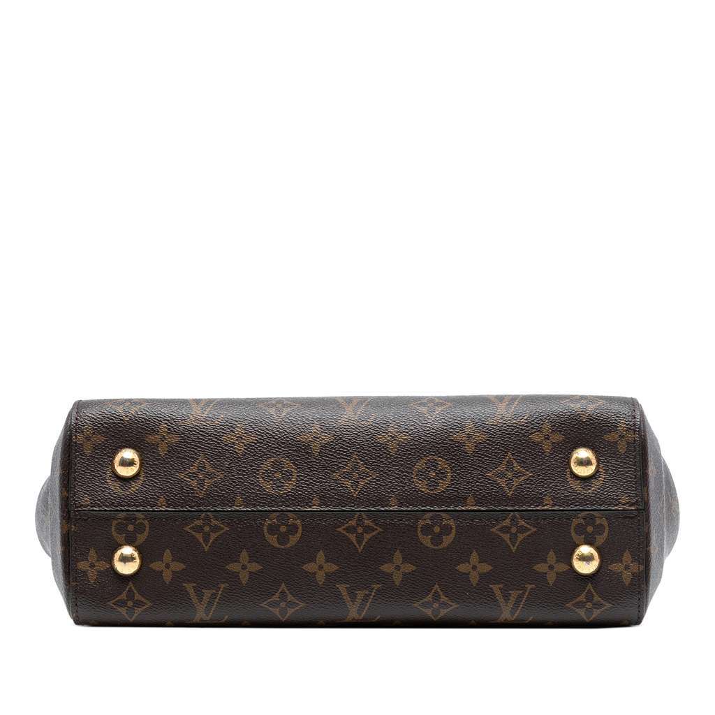 Louis Vuitton Monogram Cluny MM Brown Good - Inside View